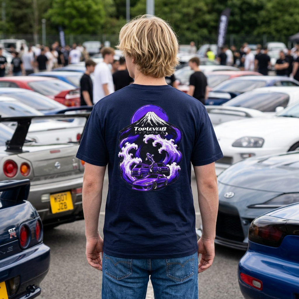 TopLevel8 JDM - Koi - Full Graphic Front/Back