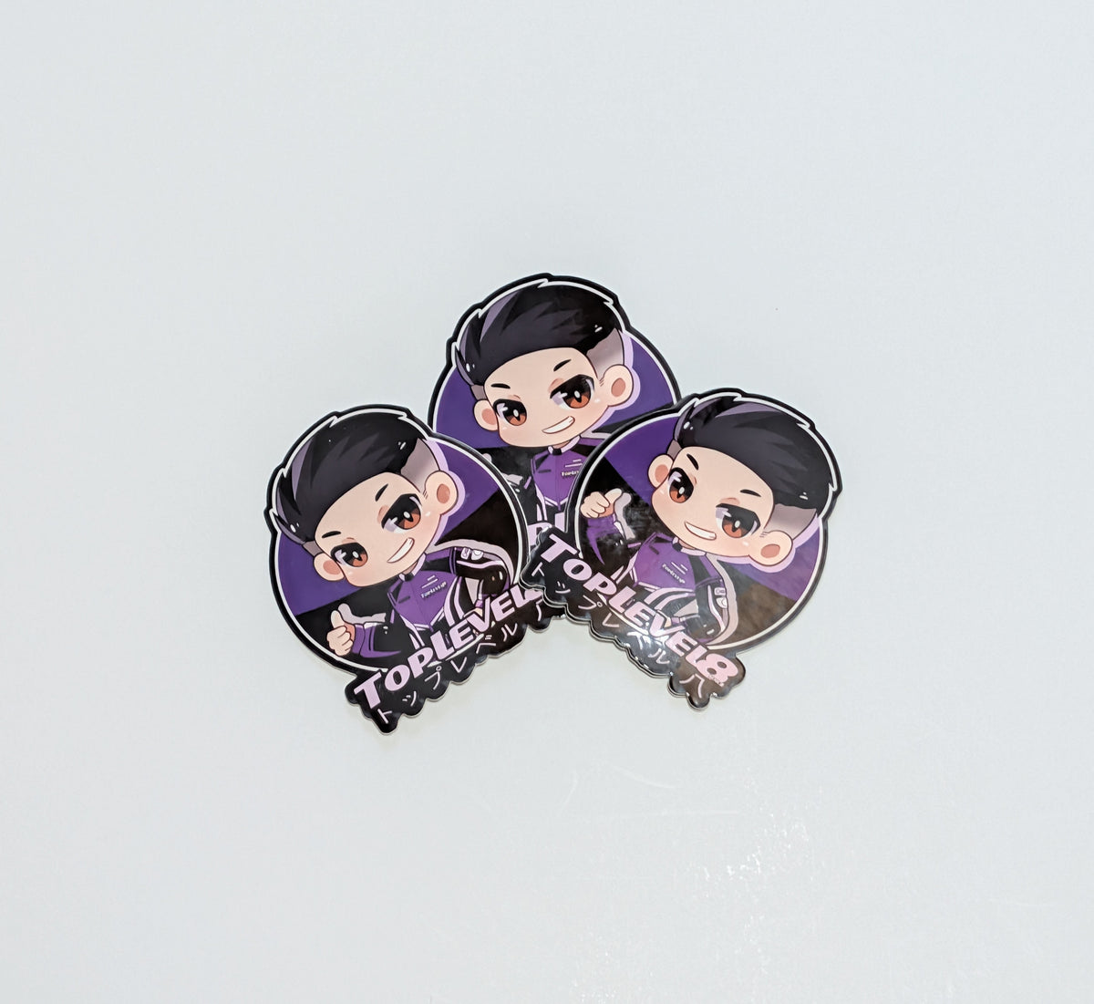 TopLevel8: Dude Sticker