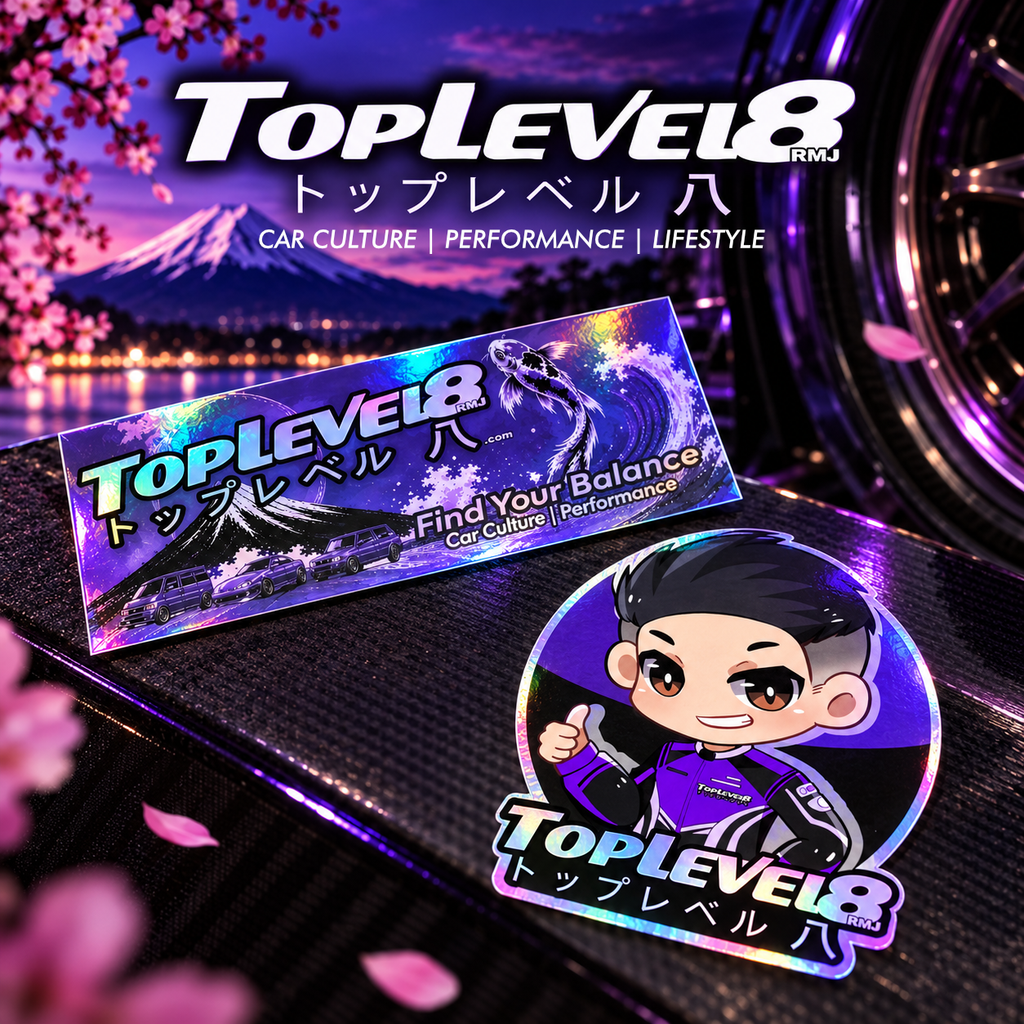 TopLevel8: Dude Sticker
